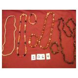 LOT OF NECKLACES, BRACELETS