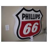 LARGE COMMERCIAL PHILLIPS 66 GAS STATION SIGN