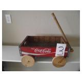 COCA COLA VINTAGE CRATE WAGON