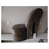VERY LARGE HIGH HEEL SHOE CHAIR