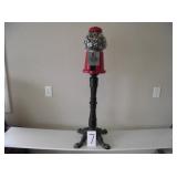 VINTAGE GUMBALL MACHINE FULL OF MARBLES