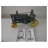 CAST IRON ANTIQUE TRACTOR...JOHN DEERE