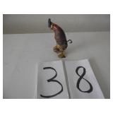 OLD TIN WIND UP HAND STAND TOY