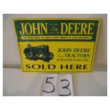 JOHN DEERE ADVERTISING PRINT