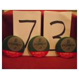 3 SCHUTZENFEST PINS 1967 ORIGINAL