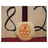1 SCHUTZENFEST PINS 1973 ORIGINAL