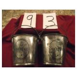2 OLD SCHUTZENFEST BUCKETS