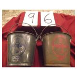 2 OLD SCHUTZENFEST BUCKETS