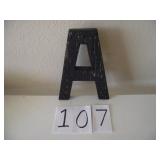 OLD VINTAGE STORE FRONT LETTER