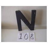 OLD VINTAGE STORE FRONT LETTER