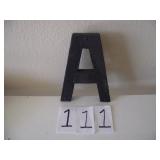 OLD VINTAGE STORE FRONT LETTER