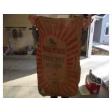 WAYNE POULTRY MIXER FOOD BAG