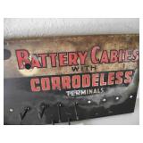 ANTIQUE BOWES CORDLESS BATTERY CABLE TERMINAL