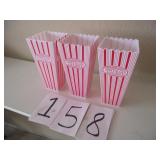 3 POPCORN BUCKETS