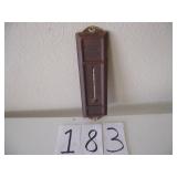 BUREAU CO. GRAIN COMPANY ANTIQUE THERMOMETER