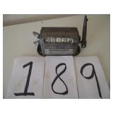 ANTIQUE DUPONT INDUSTRIAL COUNTER....WORKS