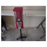 VINTAGE EAGLE 25 CENT GUMBALL MACHINE