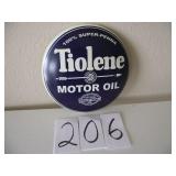 TIOLENE MOTOR OIL ADVERTISING SIGN