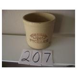 PICKLE CROCK W/ ADVERTISING