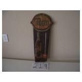 LARGE VINTAGE THERMOMETER...TEEN SODA