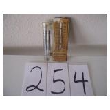 ANTIQUE THERMOMETER STRASBURG STATE BANK