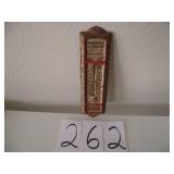 ANTIQUE THERMOMETER MARSHALL OIL COMPANY
