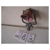 CAST IRON ANTIQUE BULL W/ BELL