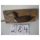 VINTAGE WOOD DUCK DISPLAY