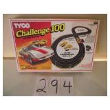 TYCO CHALLENGE 100 SLOT CAR RACE GAME