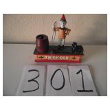 CAST IRON TRICK DOG BANK