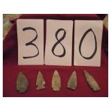 5 ARROWHEADS