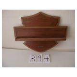 LARGE HARLEY DAVIDSON WALL SHELF