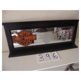 H.D. MIRRORED WALL SHELF