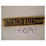 2007 STURGIS SIGN