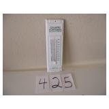 VINTAGE ADVERTISING THERMOMETER