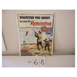 REMINGTON METAL SIGN