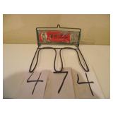 ANT. VANS BOOT SAVER METAL STORE DISPLAY RACK