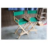 TWO DIRECTORS CHAIRS