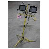 2) 500 WATT SHOP LIGHTS (ROUGH SHAPE)