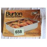 BURTON STOVE TOP SS SMOKER