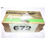 2) BOXES REMINGTON 222 CAL RIFLE CARTRIDGES