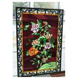 26" X 18" STAINED GLASS