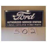 VINTAGE PORCELAIN FORD PARTS SIGN