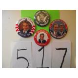 OLD ADV. BUTTONS / PRESIDENTS