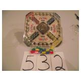 OLD ORIGINAL TROUBLE GAME W/ WOOD DICE