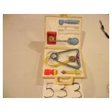 OLD FISHER PRICE MEDICAL DOCTORS TOY SET