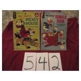 12 CENT COMICS....MICKEY, DONALD