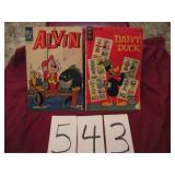 12 CENT COMICS....ALVIN, DAFFY