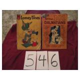 15CENT COMICS....BUGS BUNNY, DALMATIONS