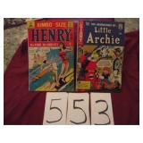 25 CENT COMICS....HENRY, ARCHIE